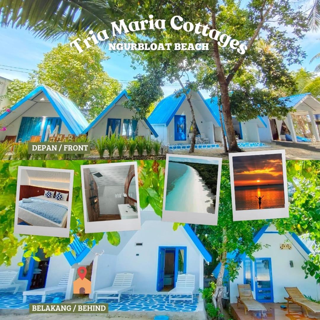 Tria Maria Cottage Ngurbloat Exterior foto